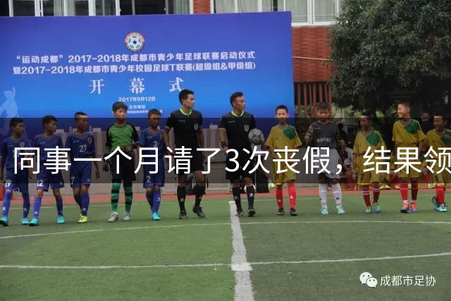 同事一个月请了3次丧假，结果领导说：你家亲戚死光了？然后同事就给了领导一耳光！我们上去拉偏架，最后领导被揍的鼻青脸肿，还降职调岗